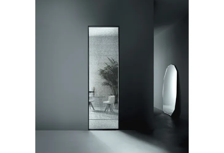 Porta per interni Aladin Swing Plain Mono di Glas Italia