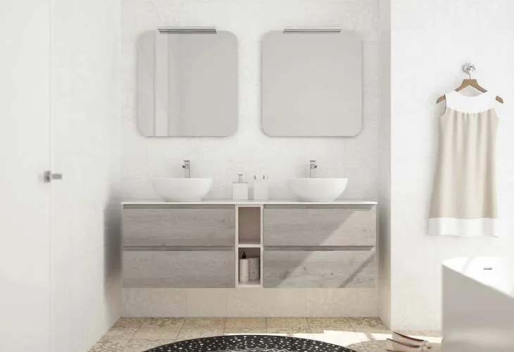 Mobile da bagno sospeso Newsmart NS30 di Arteba