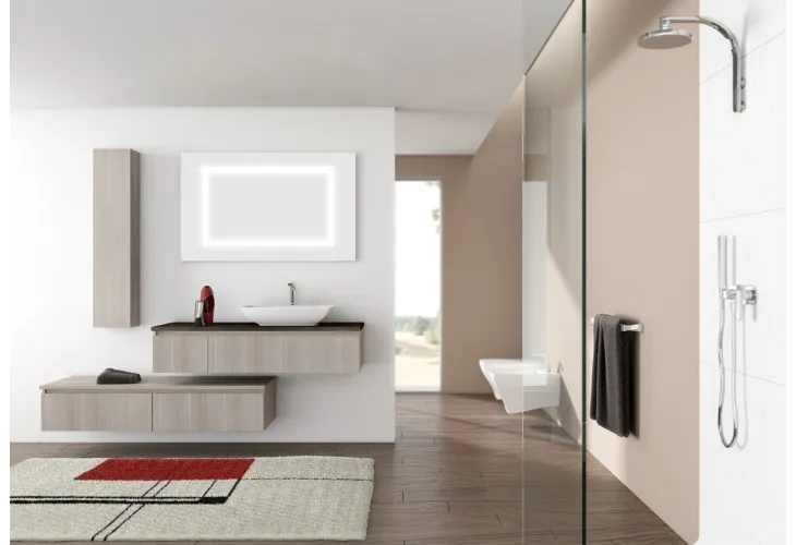 Mobile da Bagno sospeso Newsmart NS37 di Arteba