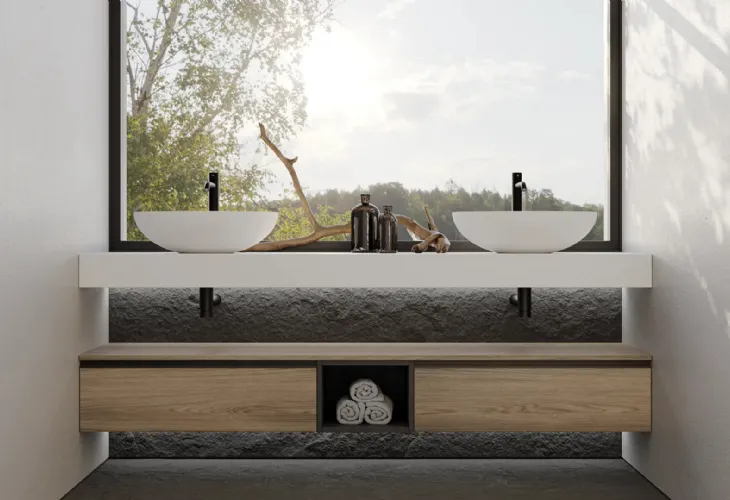 Mobile da Bagno sospeso Newsmart NS06 di Arteba