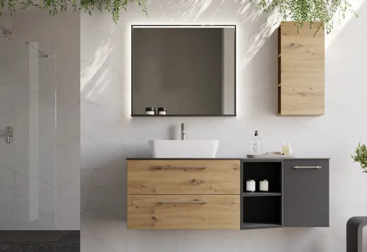 Mobile da Bagno sospeso Newsmart NS14 di Arteba