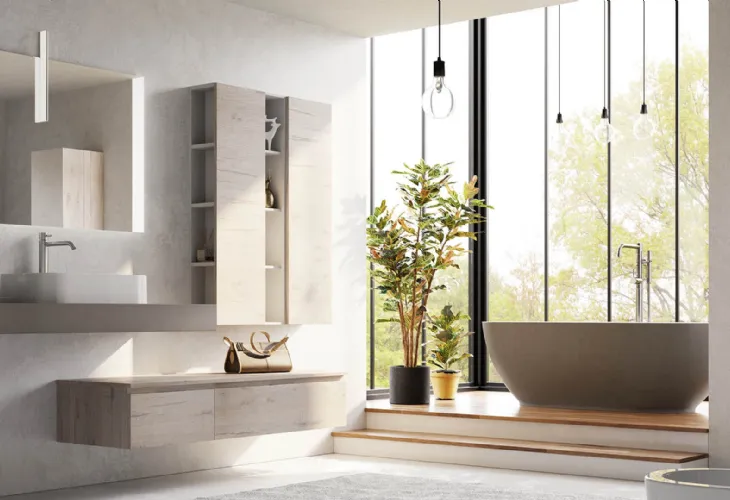 Mobile da Bagno sospeso Newsmart NS22 di Arteba