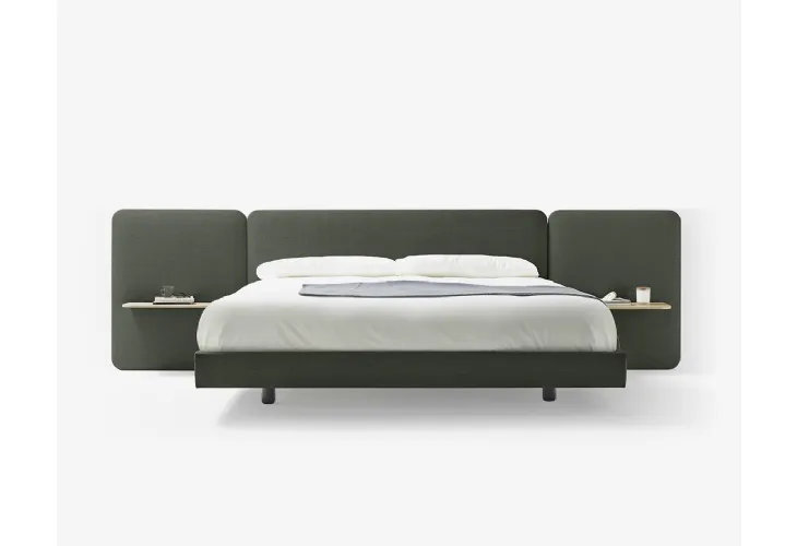 Letto con testiera Lota Bed Panel 3 di Treku