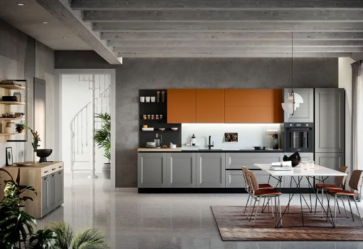 Cucina Classica lineare Asia 04 di Forma Cucine