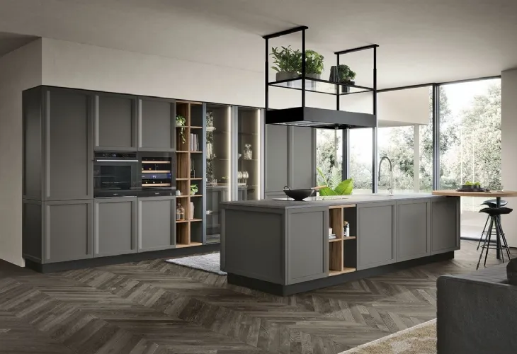 Cucina Classica con isola Bellaria 01 di Forma Cucine