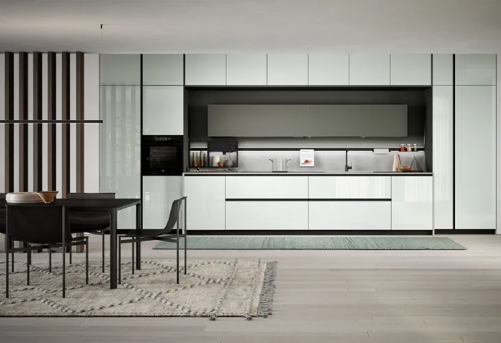 Cucina Moderna lineare Aria Tech 01 di Forma Cucine