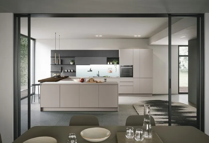 Cucina Moderna con penisola Joy 04 di Forma Cucine