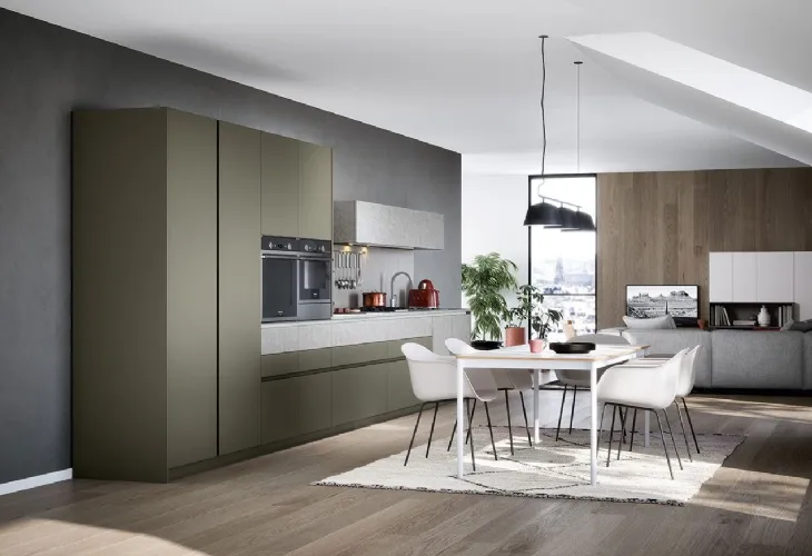 Cucina Moderna lineare Trend Gola Home 04 di Forma Cucine